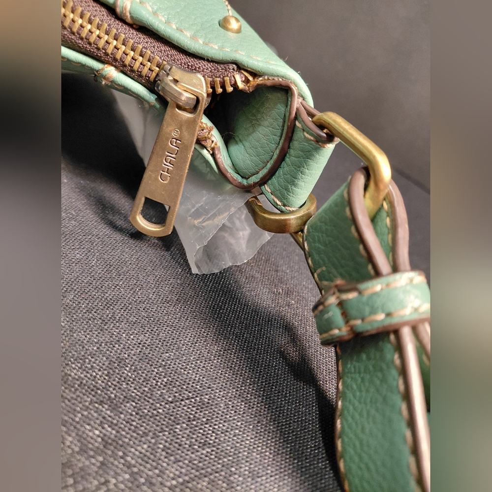 CHALA SAGE GREEN HOBO BAG/PURSE - Picture 14 of 16